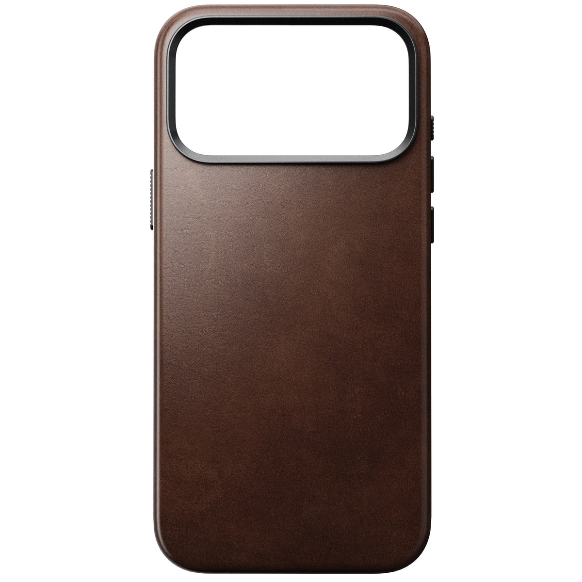 Nomad iPhone 17 Pro Max/iPhone 18 Pro Max Deksel Traditional Leather Case Horween Rustic Brown