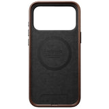 Nomad iPhone 17 Pro Max/iPhone 18 Pro Max Deksel Traditional Leather Case Horween Rustic Brown