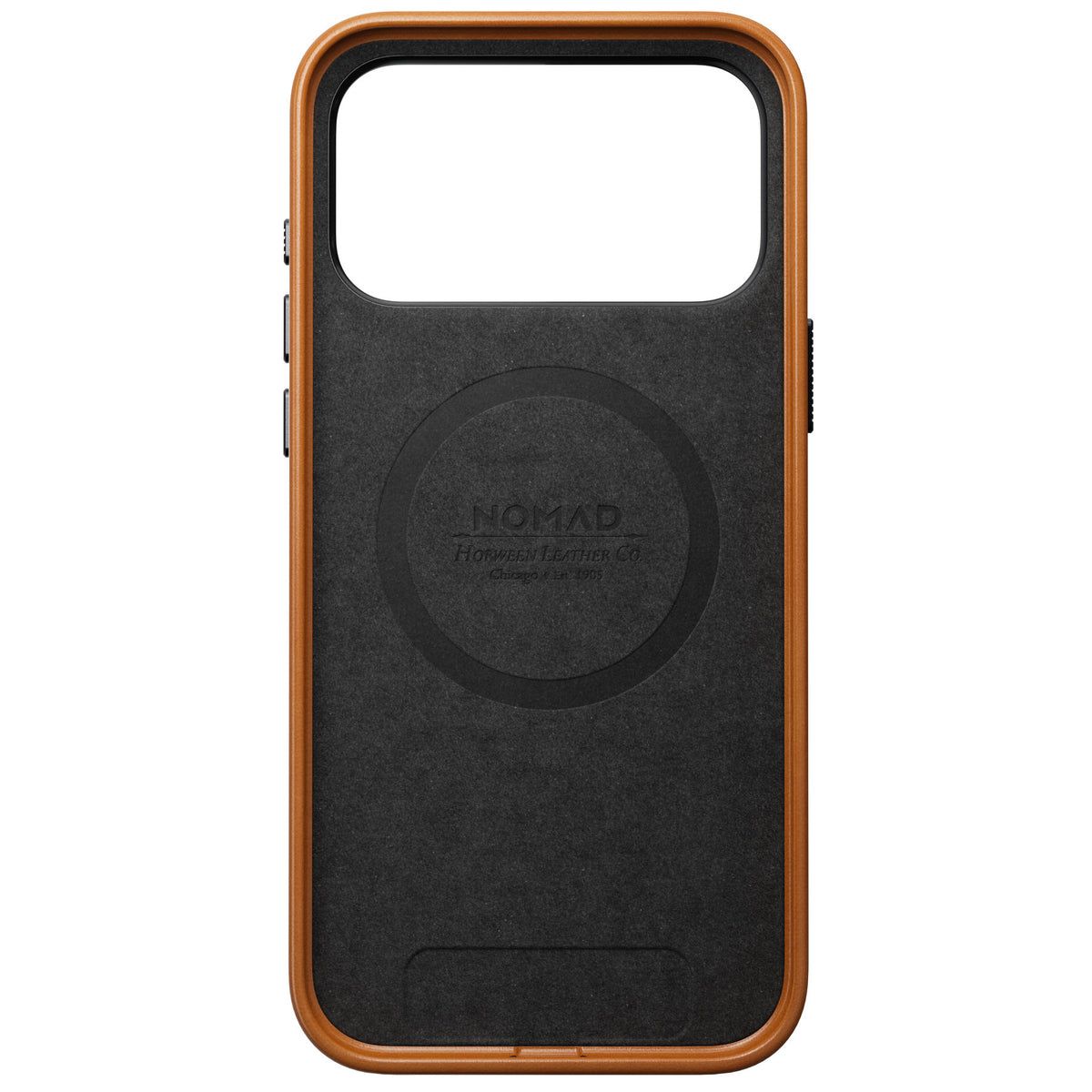 Nomad iPhone 17 Pro Max/iPhone 18 Pro Max Deksel Traditional Leather Case Horween Saddle