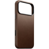 Nomad iPhone 17 Pro Max/iPhone 18 Pro Max Deksel Traditional Leather Case Brun