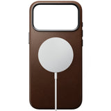 Nomad iPhone 17 Pro Max/iPhone 18 Pro Max Deksel Traditional Leather Case Brun