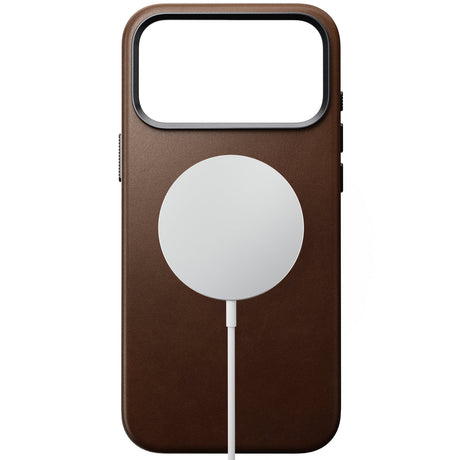 Nomad iPhone 17 Pro Max/iPhone 18 Pro Max Deksel Traditional Leather Case Brun