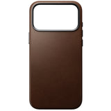 Nomad iPhone 17 Pro Max/iPhone 18 Pro Max Deksel Traditional Leather Case Brun