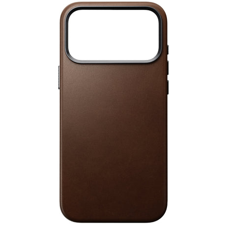 Nomad iPhone 17 Pro Max/iPhone 18 Pro Max Deksel Traditional Leather Case Brun