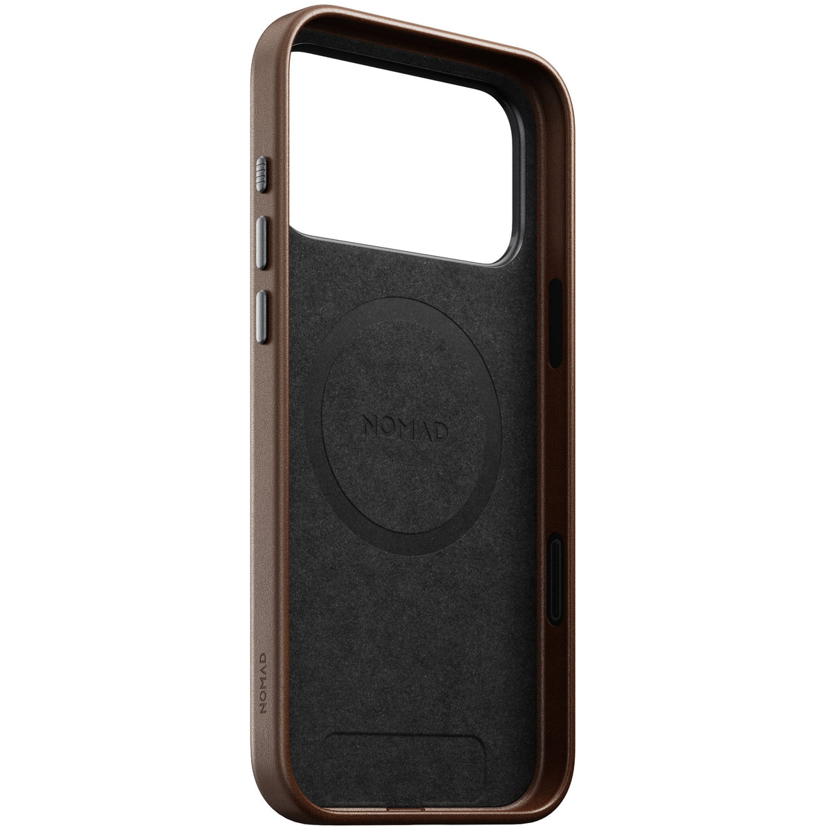 Nomad iPhone 17 Pro Max/iPhone 18 Pro Max Deksel Traditional Leather Case Brun