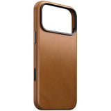 Nomad iPhone 17 Pro Max/iPhone 18 Pro Max Deksel Traditional Leather Case English Tan