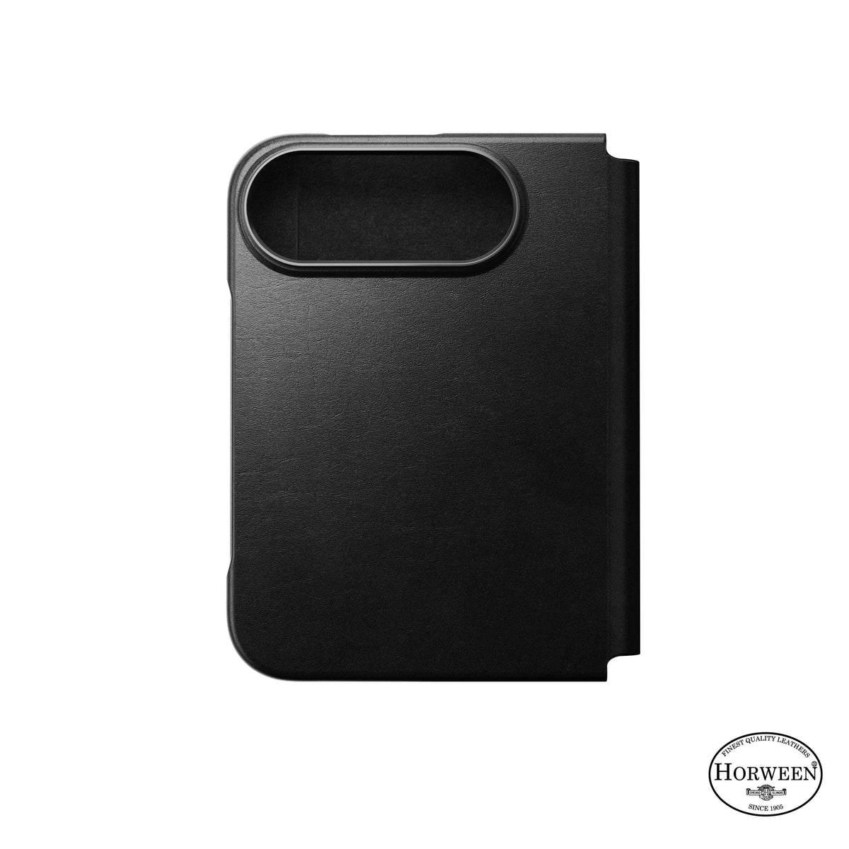 Nomad iPhone Duo Etui Traditional Leather Folio Horween Svart