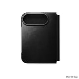 Nomad iPhone Duo Etui Traditional Leather Folio Horween Svart