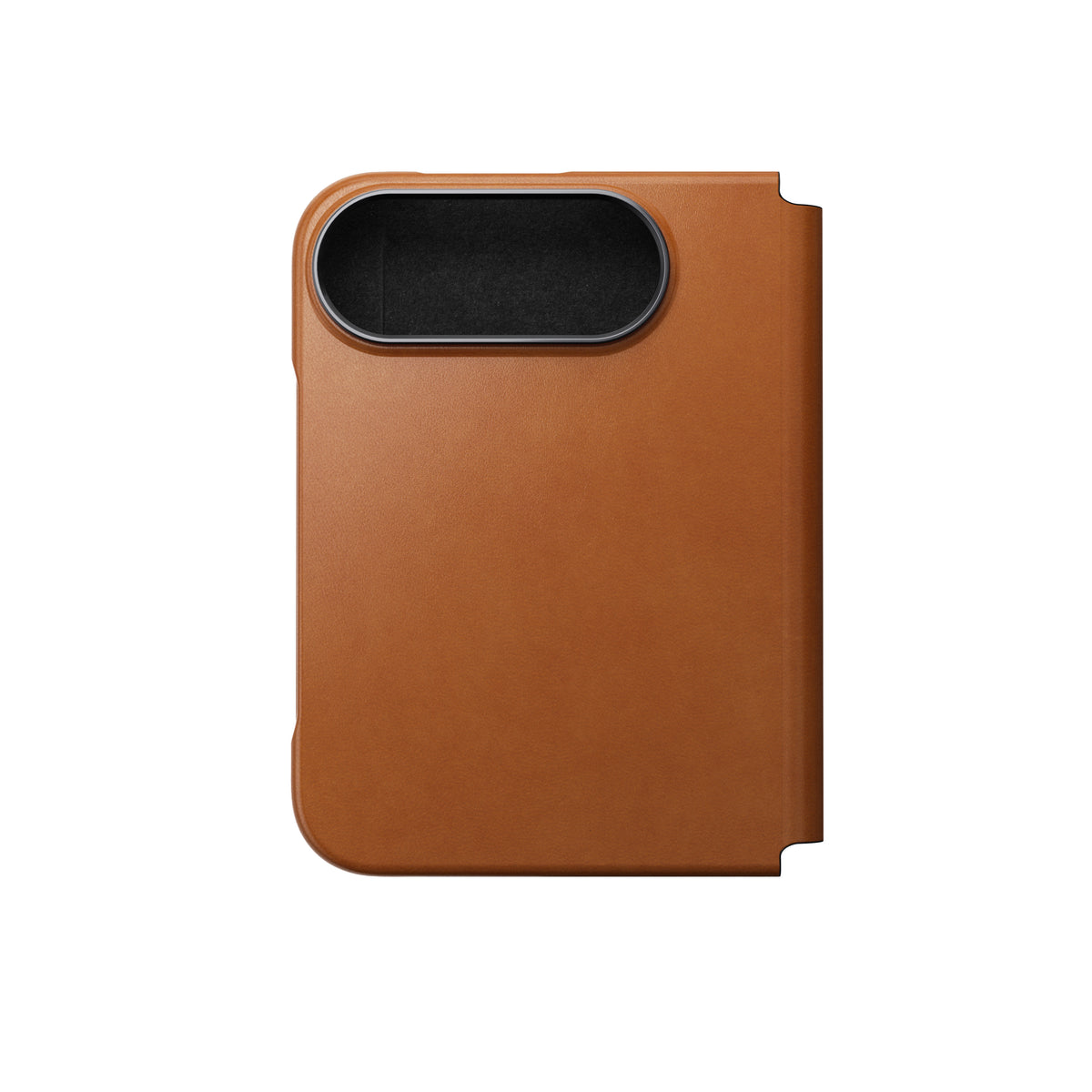 Nomad iPhone Duo Etui Traditional Leather Folio Horween Saddle