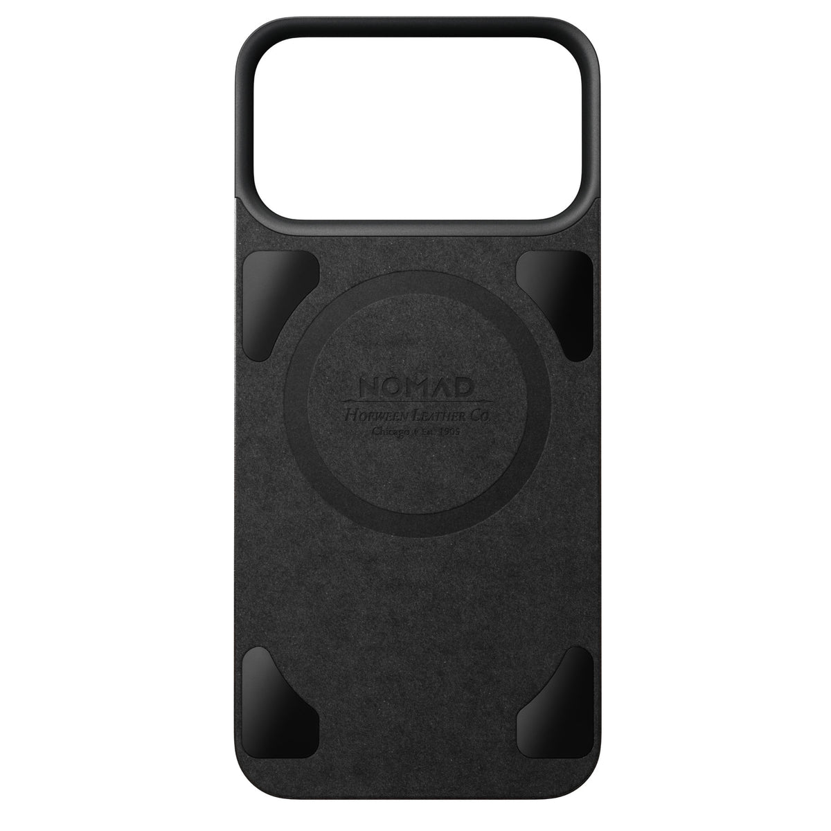 Nomad iPhone 17 Pro Max/iPhone 18 Pro Max Deksel Mag Leather Back Svart