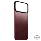 Nomad iPhone 17 Pro Max/iPhone 18 Pro Max Deksel Mag Leather Back Burgundy