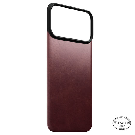 Nomad iPhone 17 Pro Max/iPhone 18 Pro Max Deksel Mag Leather Back Burgundy
