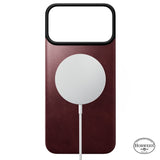Nomad iPhone 17 Pro Max/iPhone 18 Pro Max Deksel Mag Leather Back Burgundy