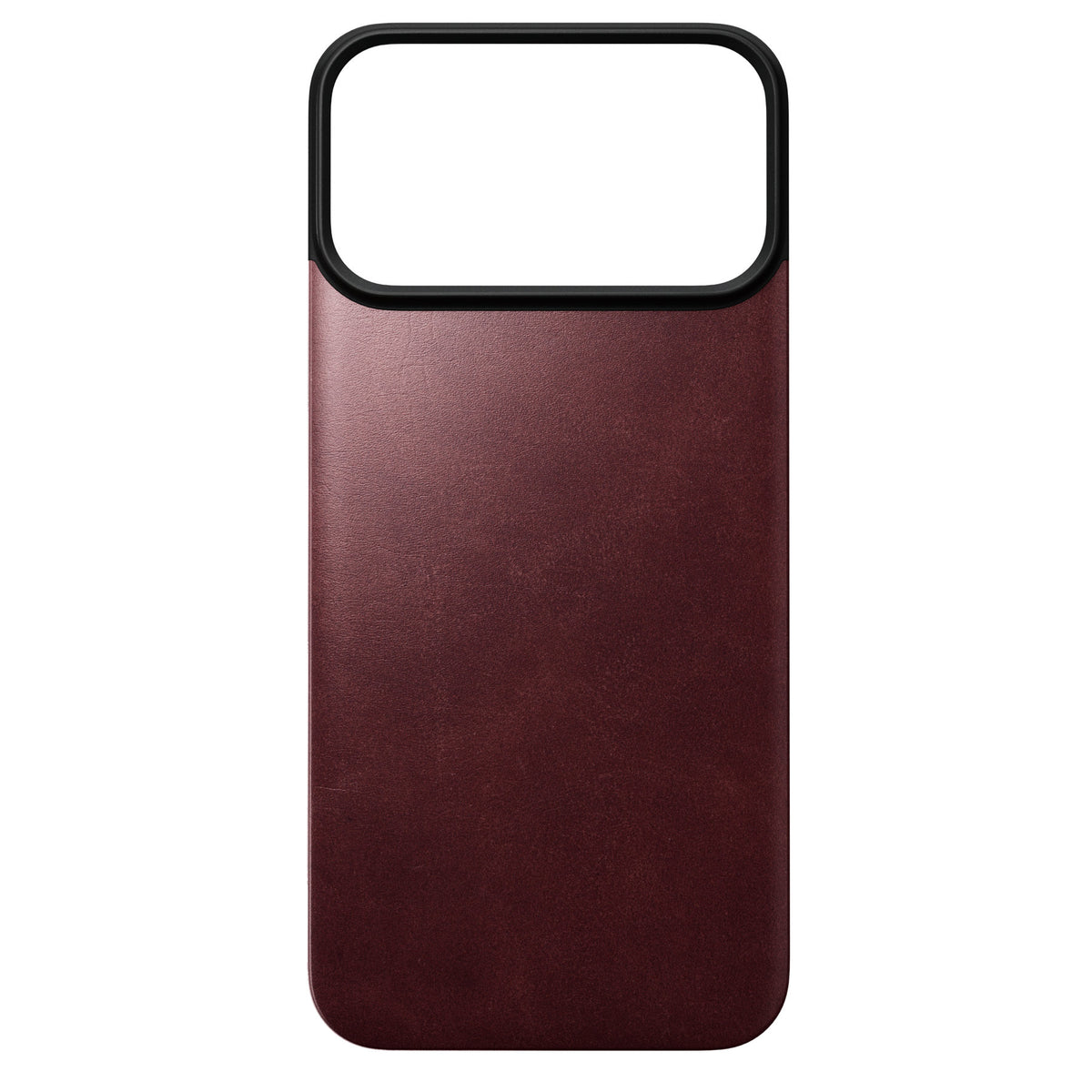 Nomad iPhone 17 Pro Max/iPhone 18 Pro Max Deksel Mag Leather Back Burgundy