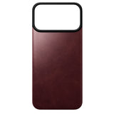 Nomad iPhone 17 Pro Max/iPhone 18 Pro Max Deksel Mag Leather Back Burgundy