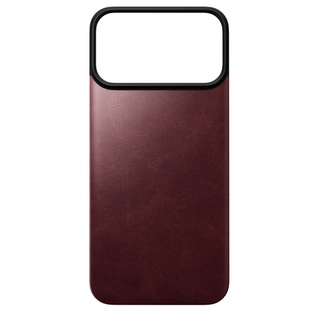 Nomad iPhone 17 Pro Max/iPhone 18 Pro Max Deksel Mag Leather Back Burgundy