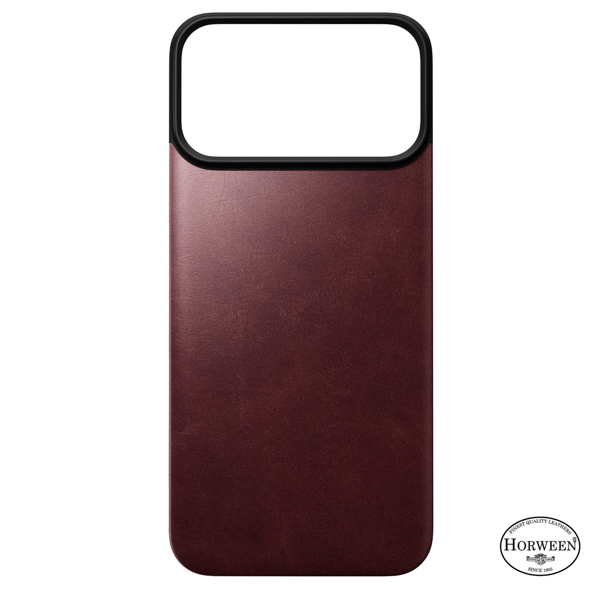 Nomad iPhone 17 Pro Max/iPhone 18 Pro Max Deksel Mag Leather Back Burgundy