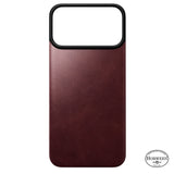 Nomad iPhone 17 Pro Max/iPhone 18 Pro Max Deksel Mag Leather Back Burgundy