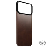 Nomad iPhone 17 Pro Max/iPhone 18 Pro Max Deksel Mag Leather Back Rustic Brown