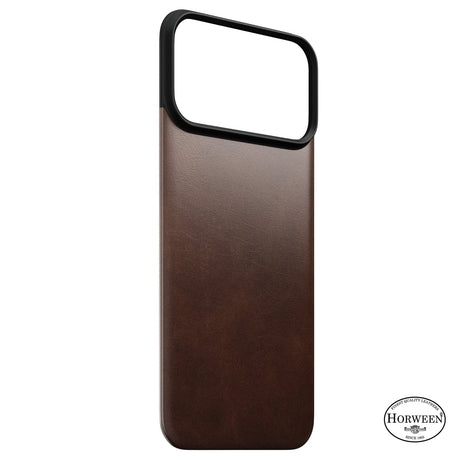 Nomad iPhone 17 Pro Max/iPhone 18 Pro Max Deksel Mag Leather Back Rustic Brown