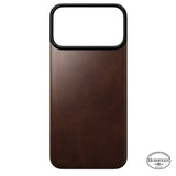 Nomad iPhone 17 Pro Max/iPhone 18 Pro Max Deksel Mag Leather Back Rustic Brown
