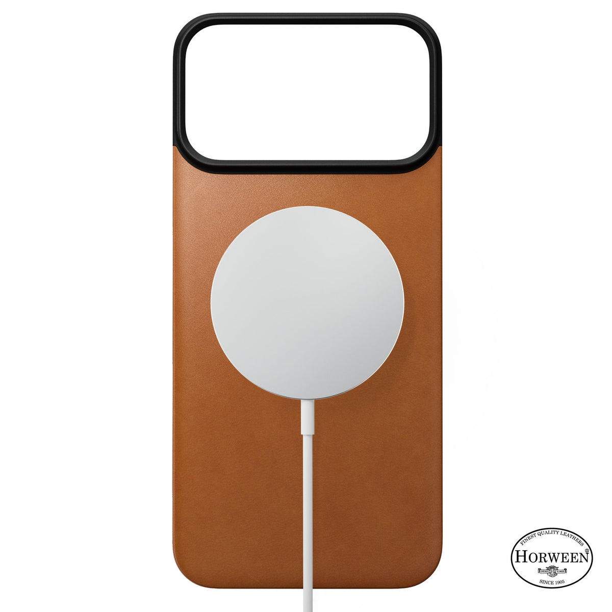Nomad iPhone 17 Pro Max/iPhone 18 Pro Max Deksel Mag Leather Back Saddle