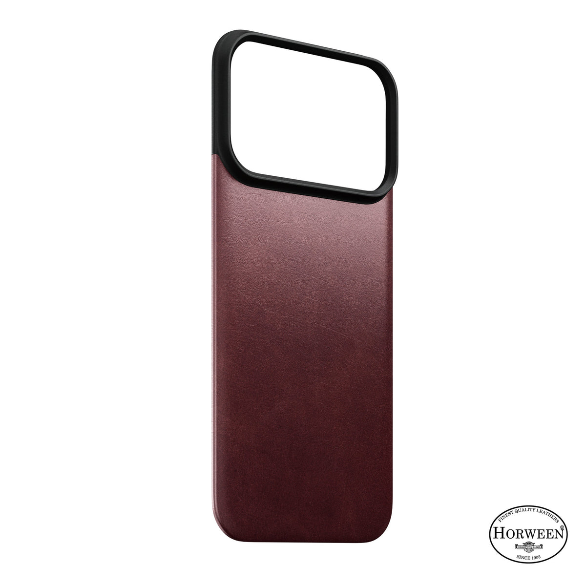 Nomad iPhone 17 Pro/iPhone 18 Pro Deksel Mag Leather Back Burgundy