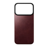 Nomad iPhone 17 Pro/iPhone 18 Pro Deksel Mag Leather Back Burgundy