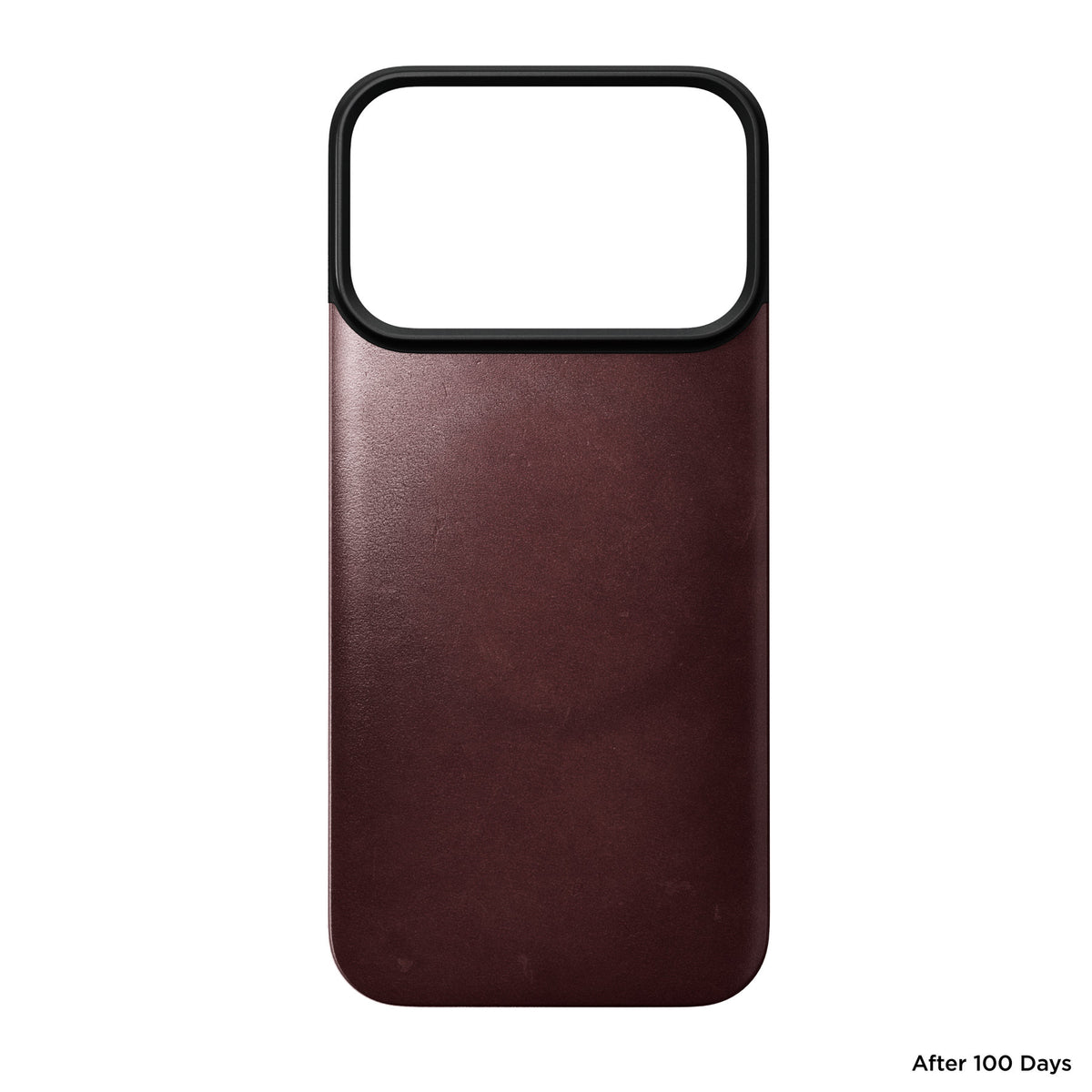 Nomad iPhone 17 Pro/iPhone 18 Pro Deksel Mag Leather Back Burgundy