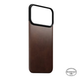 Nomad iPhone 17 Pro/iPhone 18 Pro Deksel Mag Leather Back Rustic Brown