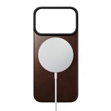 Nomad iPhone 17 Pro/iPhone 18 Pro Deksel Mag Leather Back Rustic Brown