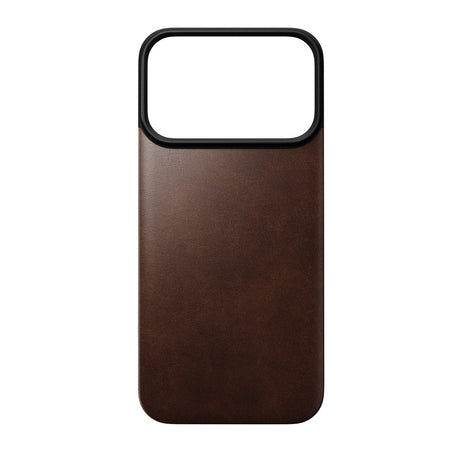 Nomad iPhone 17 Pro/iPhone 18 Pro Deksel Mag Leather Back Rustic Brown