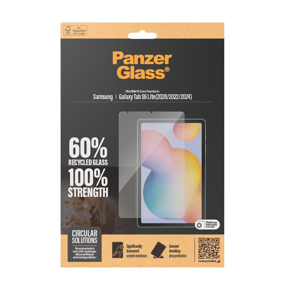 PanzerGlass Samsung Galaxy Tab S6 Lite Skjermbeskytter Ultra-Wide Fit