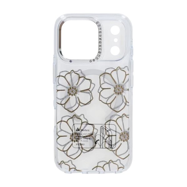 iPhone 17 Pro Max Deksel Mønster MagSafe Blomster
