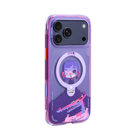 Torras iPhone 17 Pro Max Deksel Ostand Q3 Air Gawx Neon Night Muse