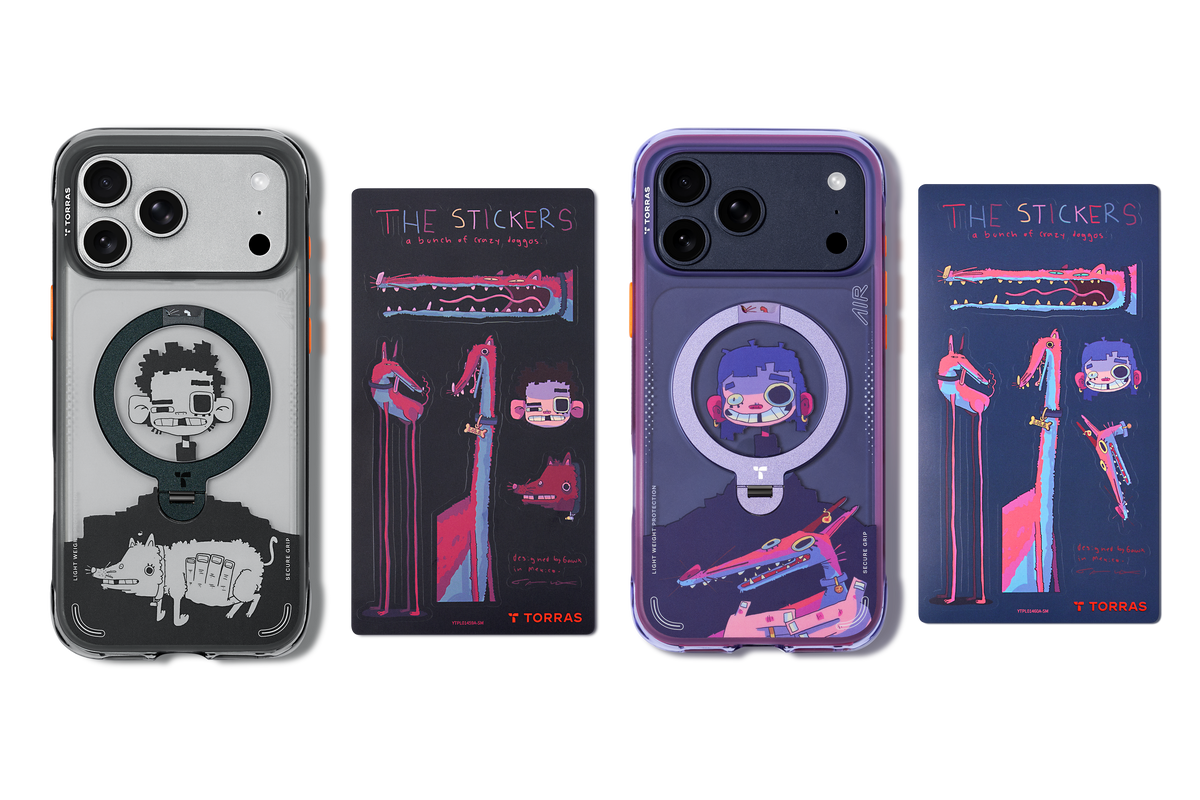Torras iPhone 17 Pro Deksel Ostand Q3 Air Gawx Dawnbreak Guard