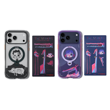 Torras iPhone 17 Pro Deksel Ostand Q3 Air Gawx Dawnbreak Guard
