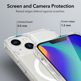 ESR iPhone 13/iPhone 14 Deksel Classic Hybrid HaloLock Transparent