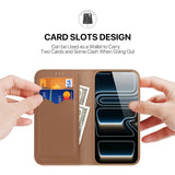 Dux Ducis iPhone 17 Pro Max/iPhone 18 Pro Max Etui Hivo Series Brun