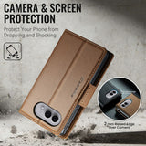 CaseMe iPhone Duo Etui 023 Series Brun