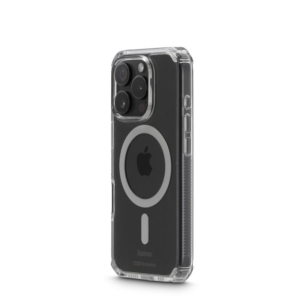 Hama iPhone 16 Pro Deksel Extreme Protect MagLine Transparent