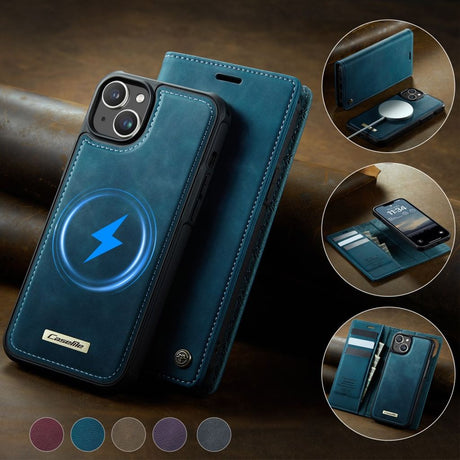 CaseMe iPhone 15 Etui C49 Series Grønn