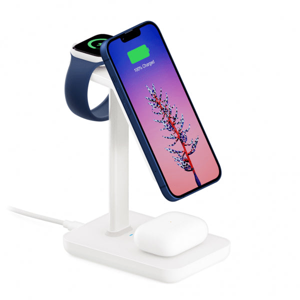 Twelve South Trådløs lader HiRise Three MagSafe Hvit