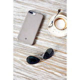 Twelve South iPhone 7 Plus/iPhone 8 Plus Deksel Relaxed Leather Warm Taupe