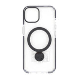 iPhone 13/14 Deksel Ringstativ MagSafe Klar Svart