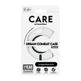 CARE by PanzerGlass iPhone 16 Pro Deksel Urban Combat MagSafe Svart Transparent