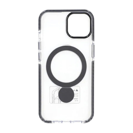 iPhone 13/14 Deksel Ringstativ MagSafe Klar Svart