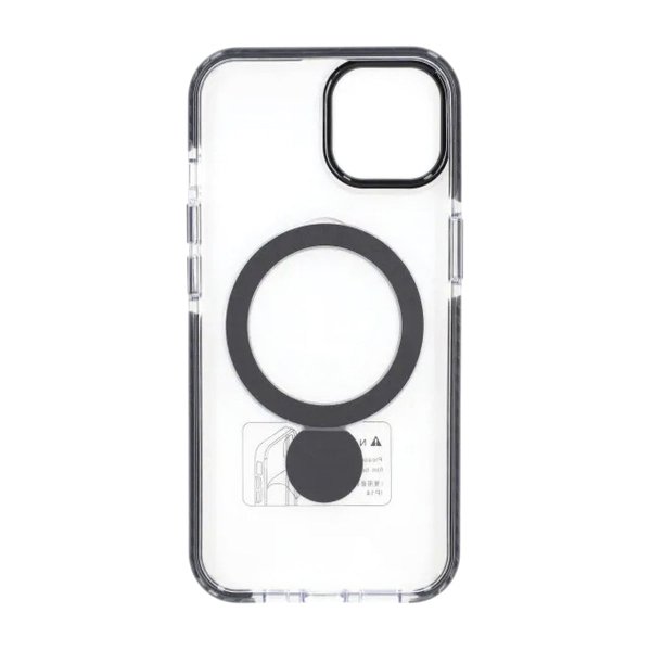 iPhone 15 Deksel Ring Stand MagSafe Svart