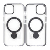 iPhone 15 Deksel Ring Stand MagSafe Svart