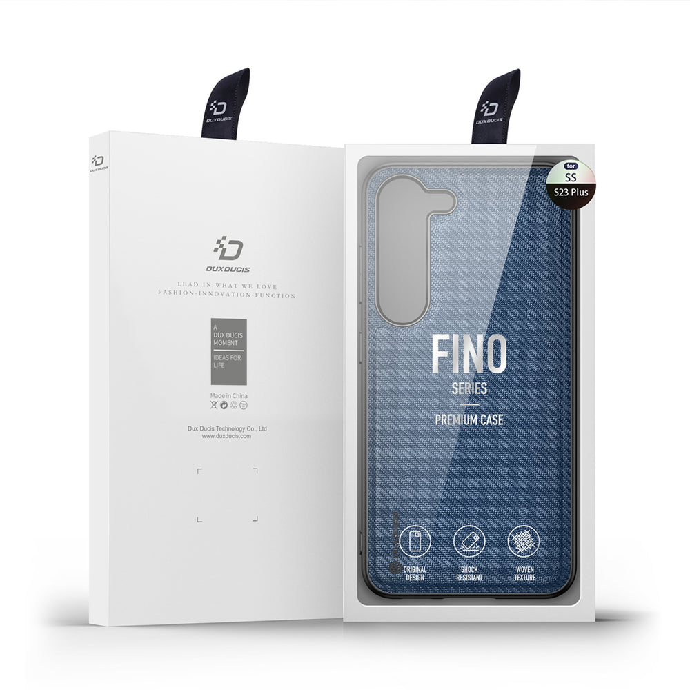 Dux Ducis Samsung Galaxy S23 Plus Deksel FINO Series Blå